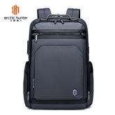 حقيبة ظهر Arctic Hunter B00415 مقاومة للماء لأجهزة الكمبيوتر المحمولة مقاس 15.6 بوصة، لون أسود/Arctic Hunter B00415 Waterproof Backpack for 15.6 Inch Laptops, Black